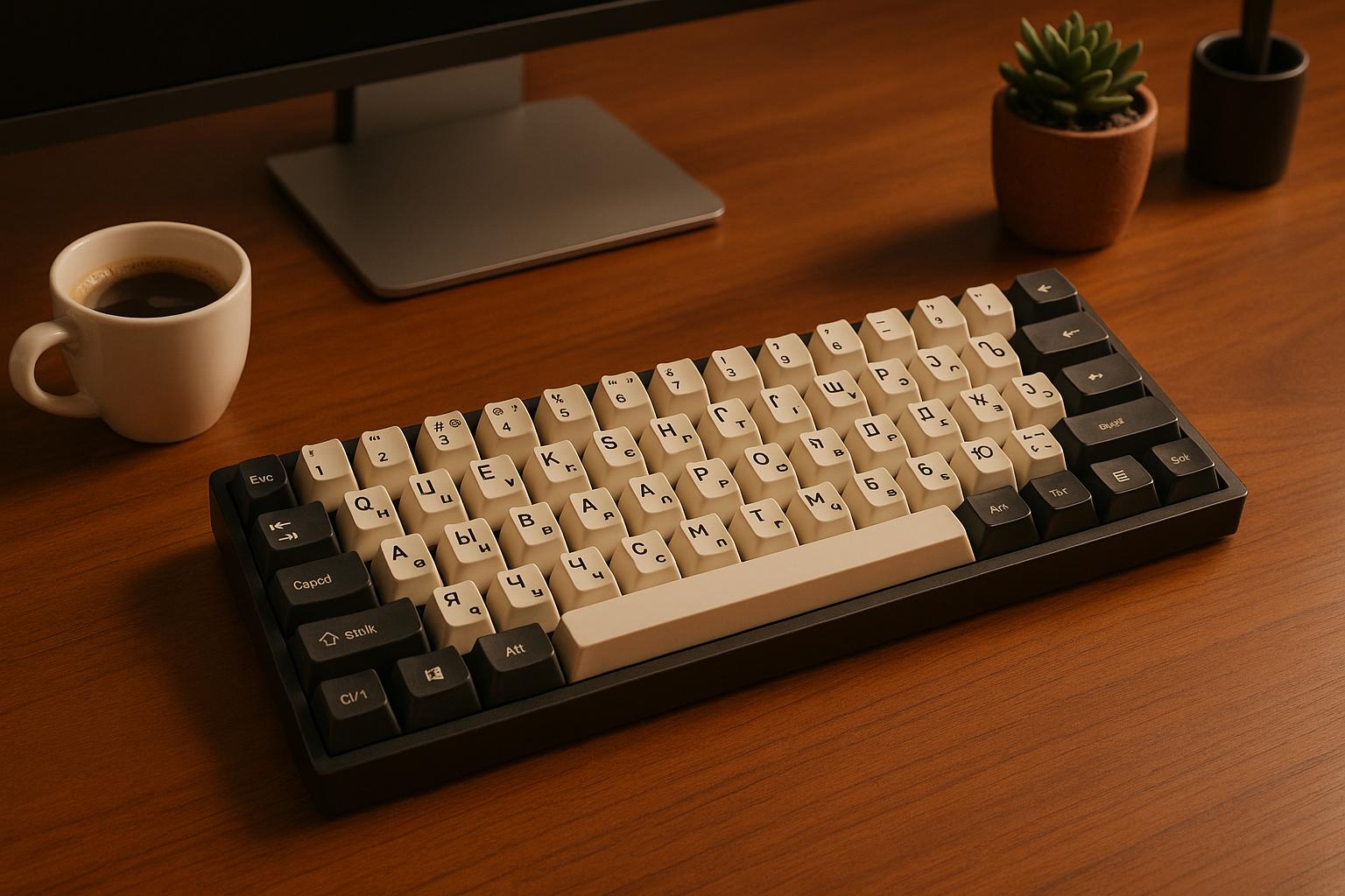 Best Cyrillic Keycap Sets for Custom Mechanical Keyboards