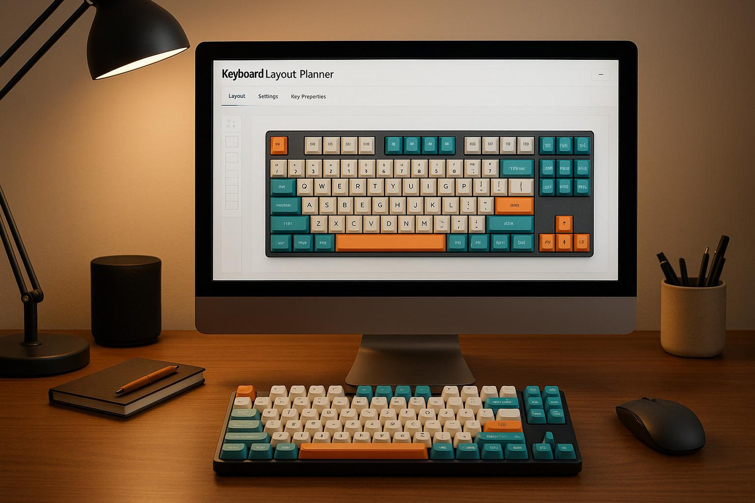 Keyboard Layout Planner for Custom Designs