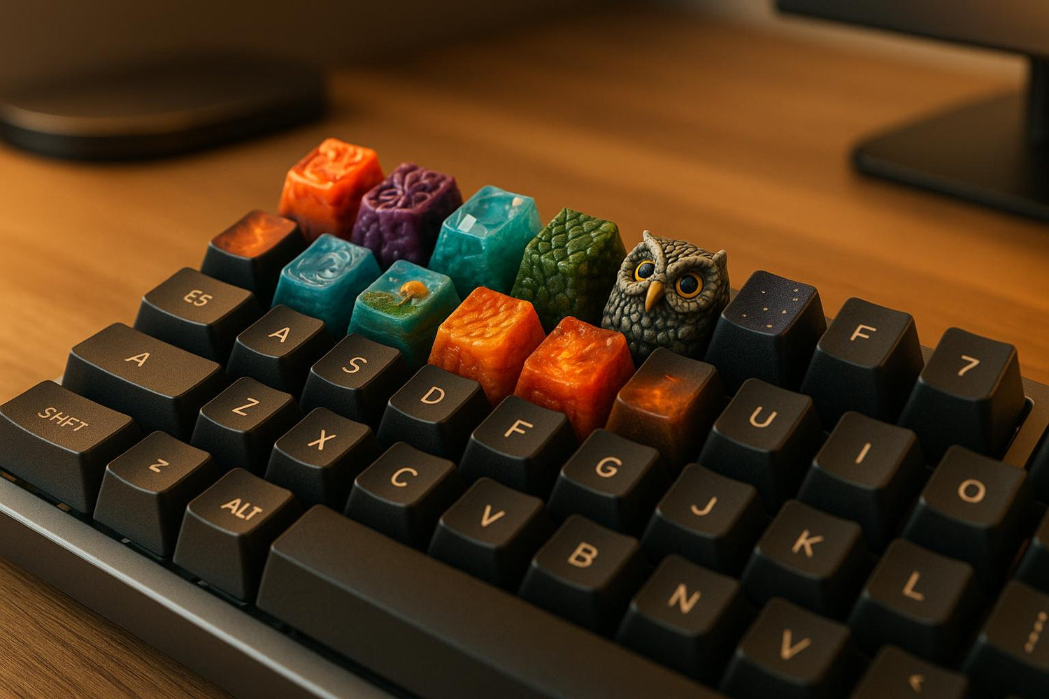 How Artisan Keycaps Enhance Personalization