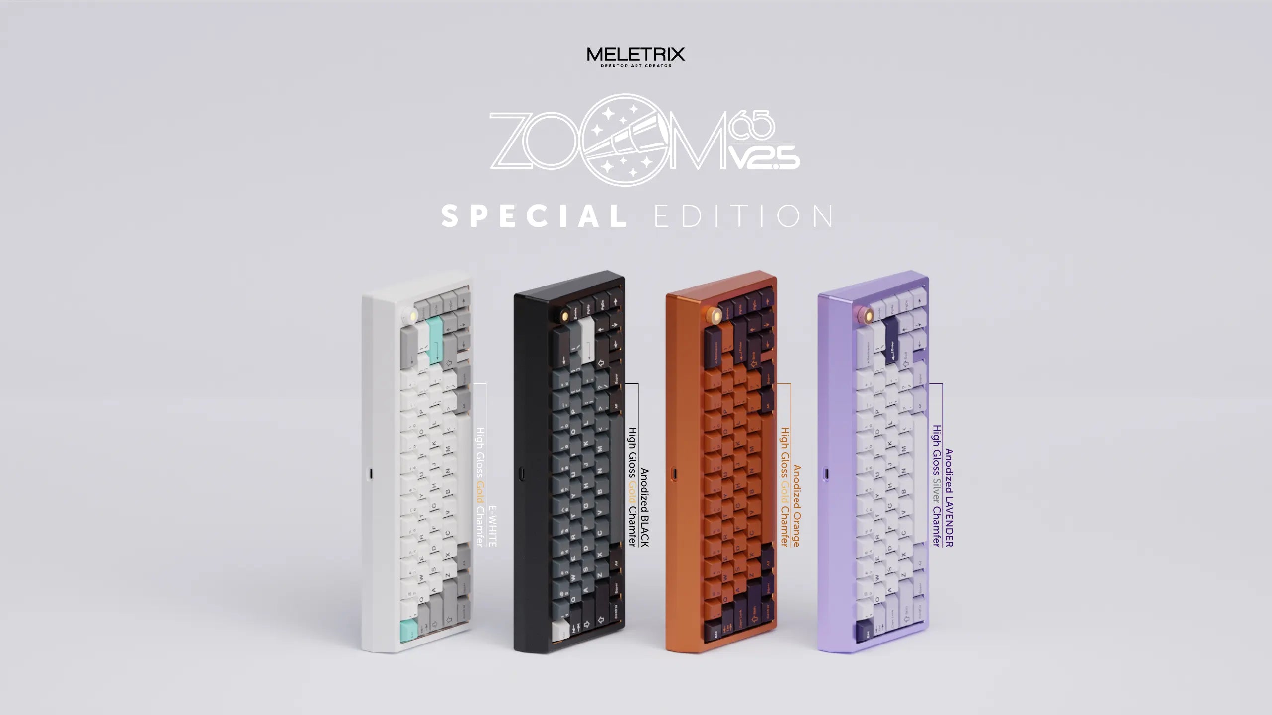 [Pre-Order] ZOOM65 V2.5 Special Edition by Meletrix - KeebsForAll