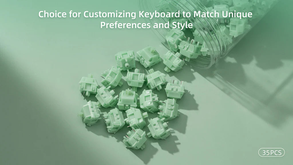 Wuque WS Jade Linear Switches - KeebsForAll
