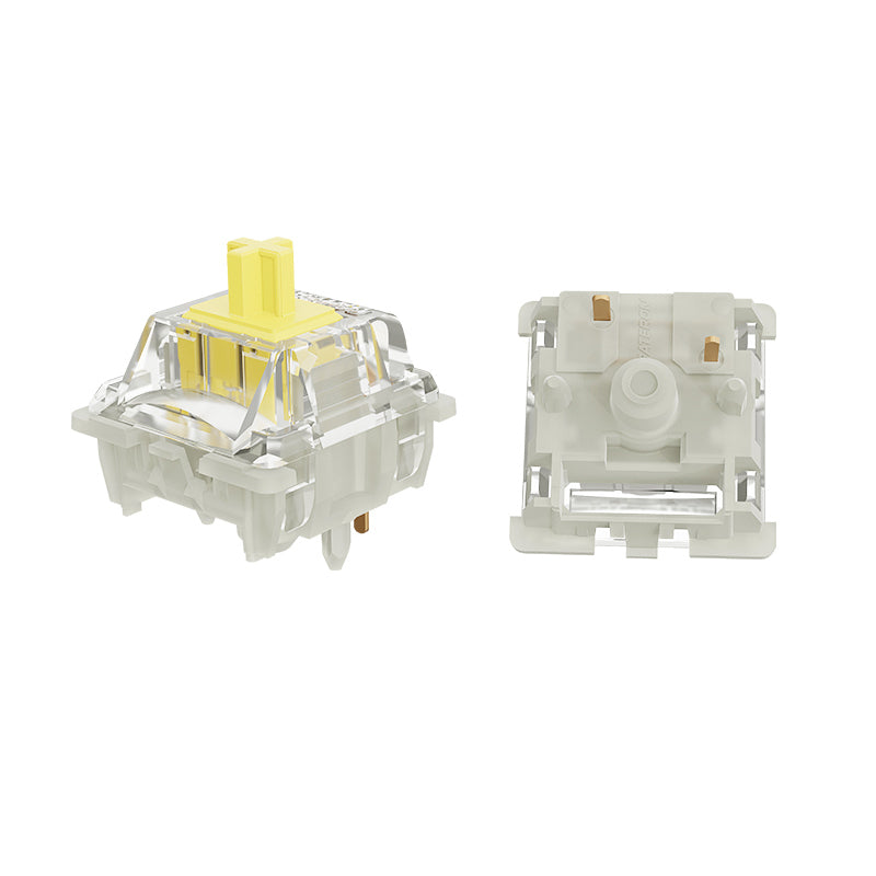 Gateron KS-9 Silent Yellow 2.0 Switches - KeebsForAll