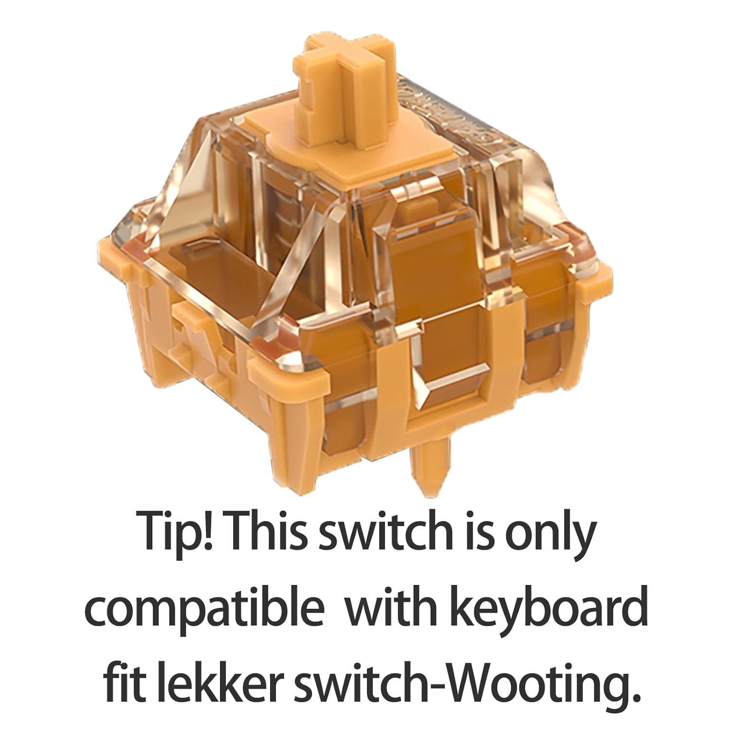Gateron Magnetic Orange Linear Switches - KeebsForAll