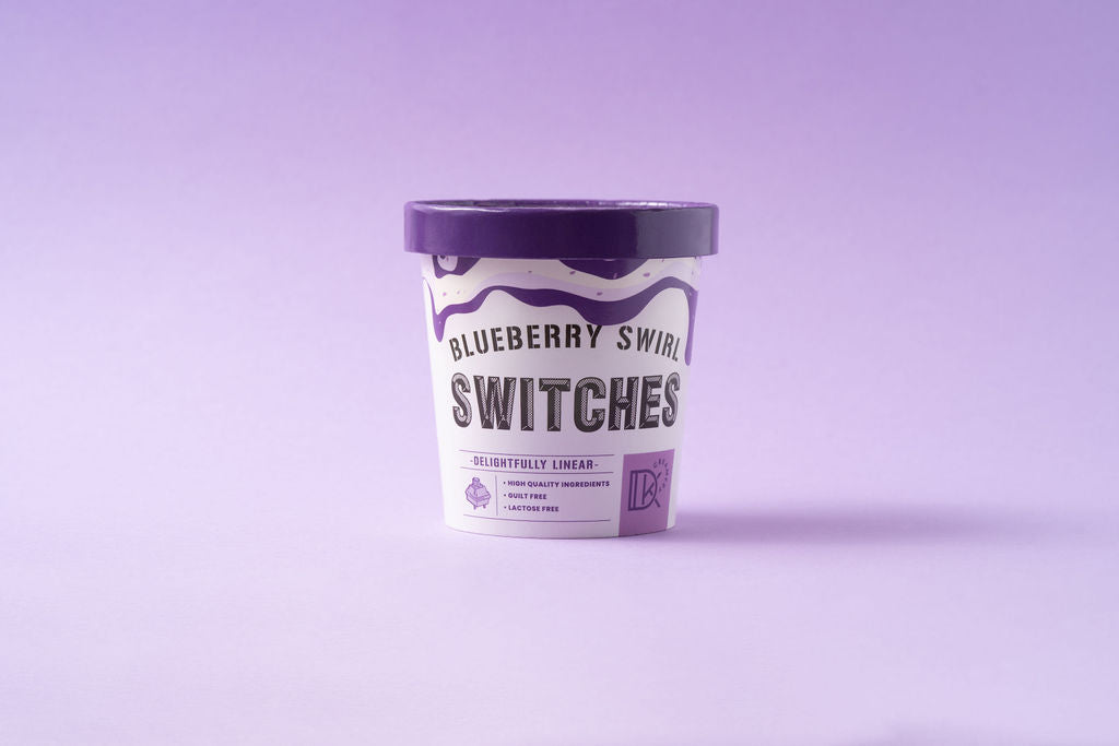 DK Creamery - Blueberry Swirl - KeebsForAll