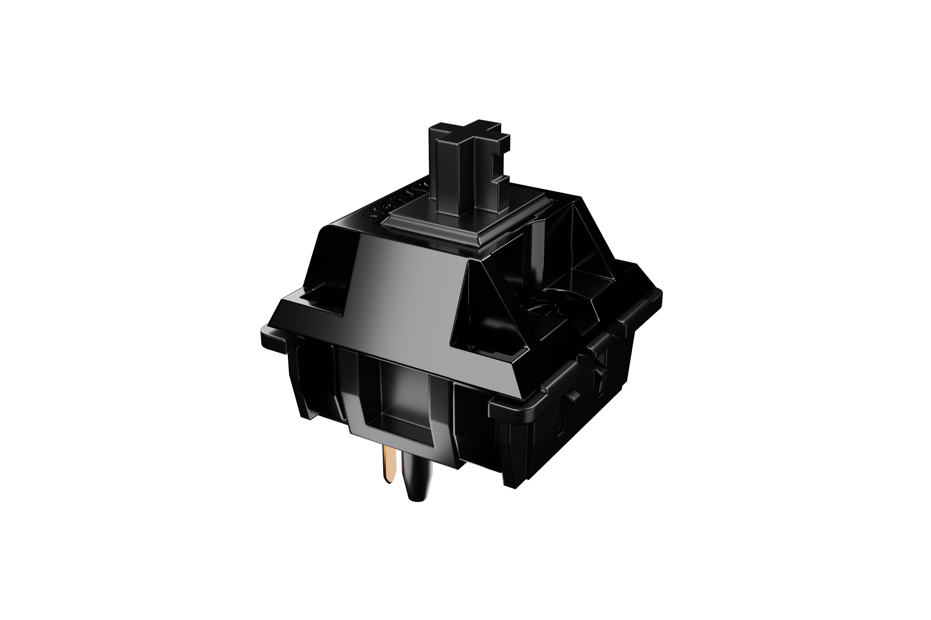 Detailed view of Gateron Oil King Linear Switches