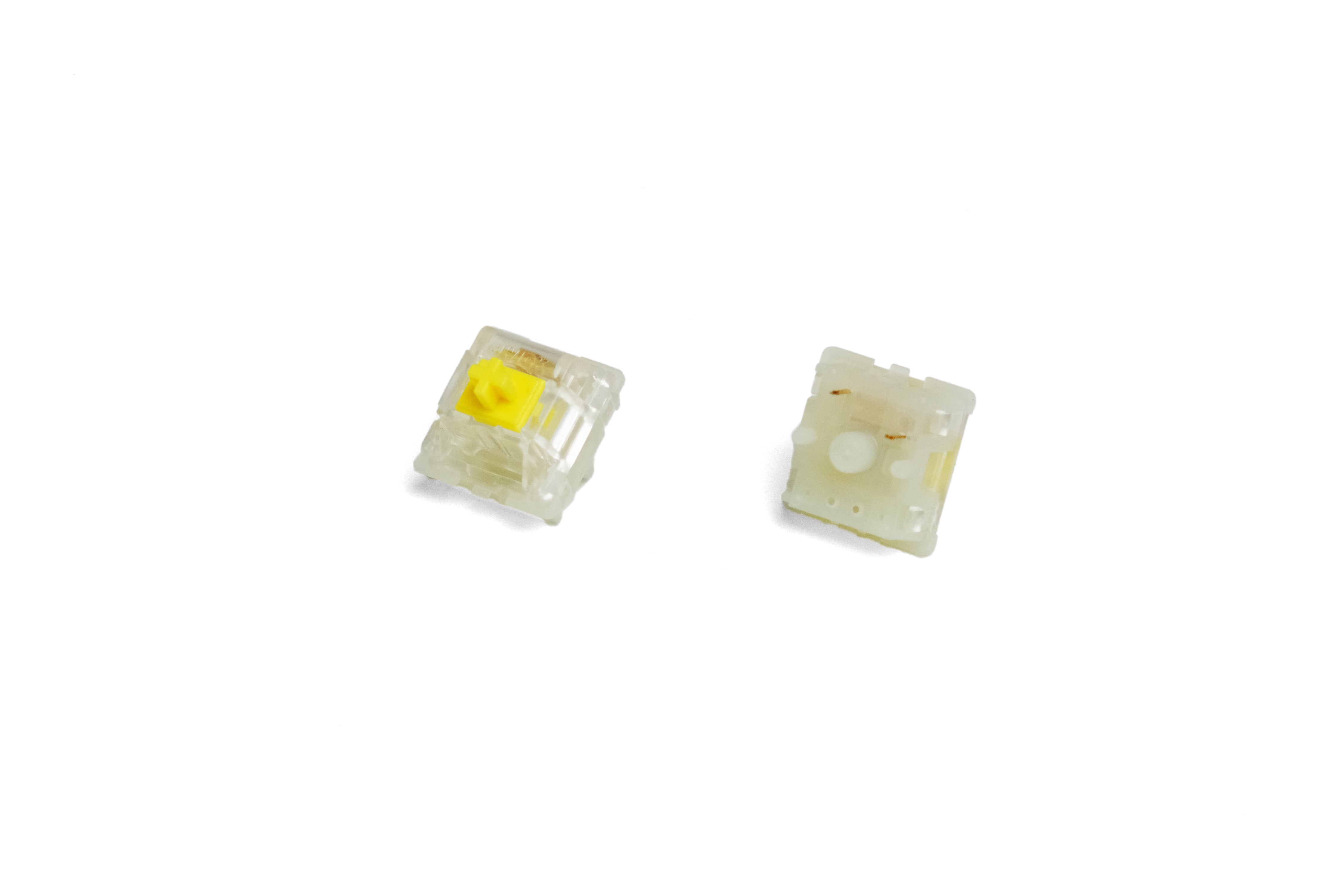 JWICK Yellow Linear Switches at KeebsForAll