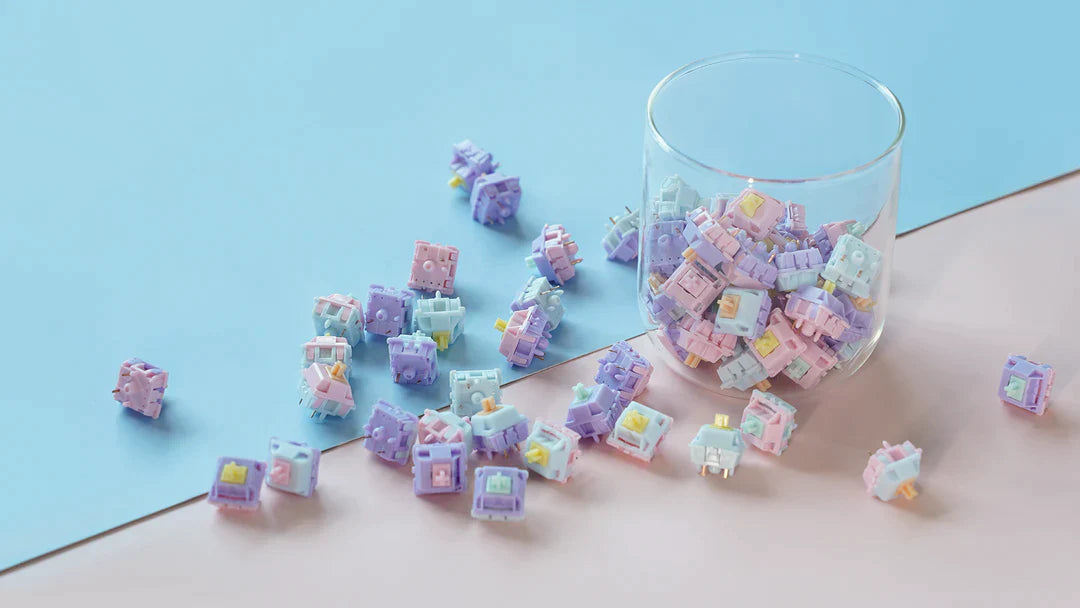 MM Switch Top Housings Blue | Modified Nylon - KeebsForAll