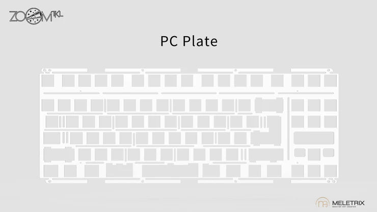 [PRE-ORDER] Zoom TKL Extra PCBs, Plates and Weights - KeebsForAll