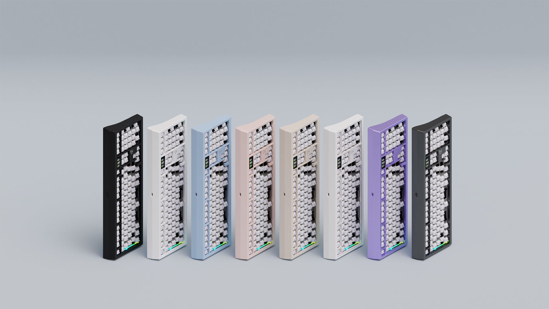 Zoom98 Tri-Mode Keycapless Edition (KLE) by Meletrix - KeebsForAll