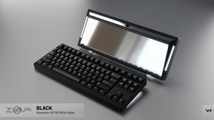 Zoom TKL Keyboard (Back Plate Not Included) - Back Plate Not Included Zoom TKL by Meletrix is a compact 80