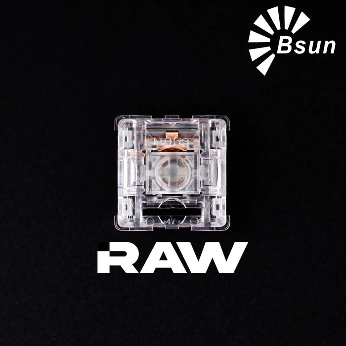 BSUN Raw Tactile Switches - BSUN Raw Switches, designed by Geon for a truly 'raw' experi