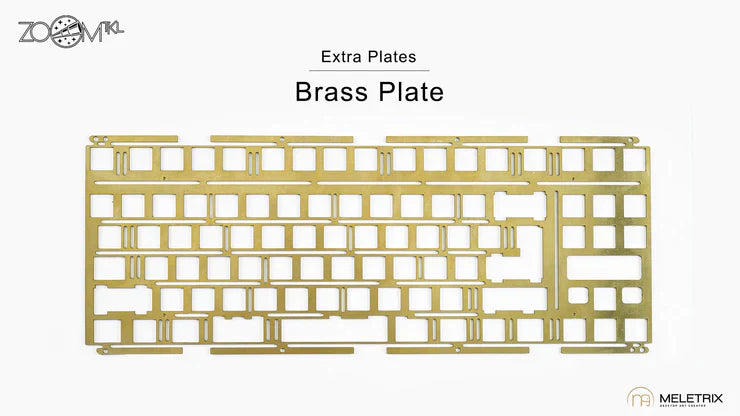 [PRE-ORDER] Zoom TKL Extra PCBs, Plates and Weights - KeebsForAll