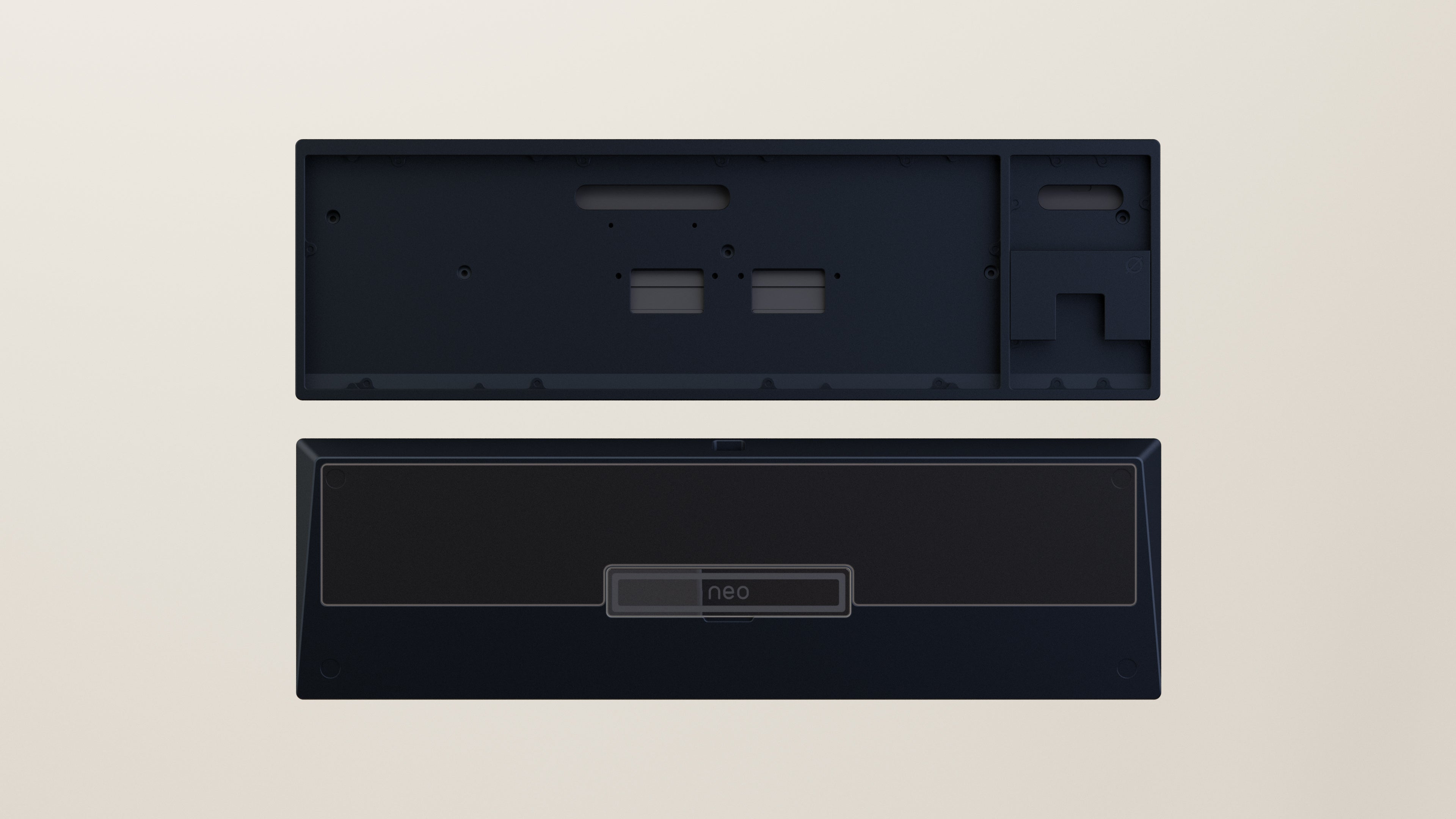 Anodized Navy Black ALU Weight PVD Black Badge