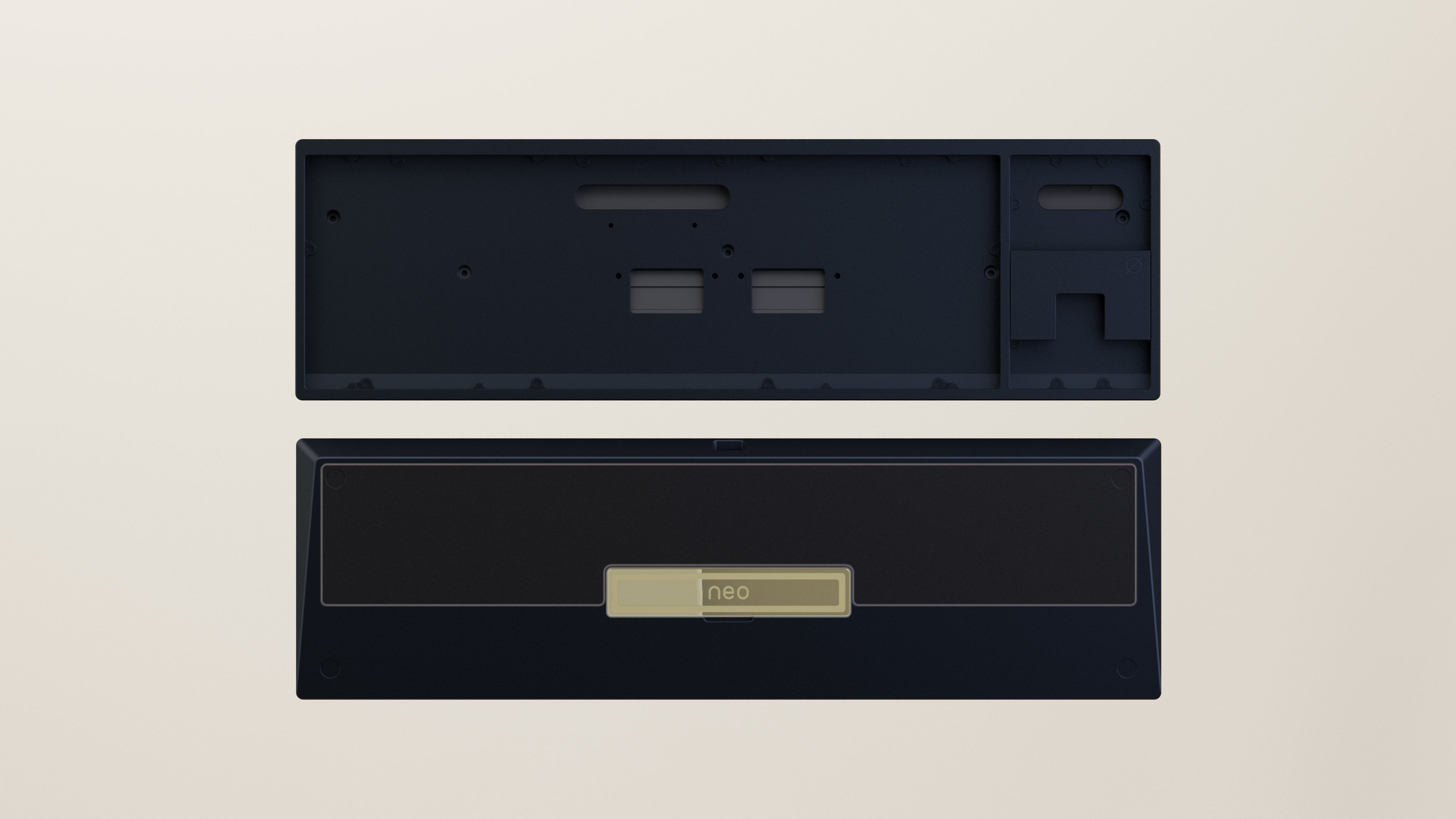 Anodized Navy Black ALU Weight PVD Golden Badge