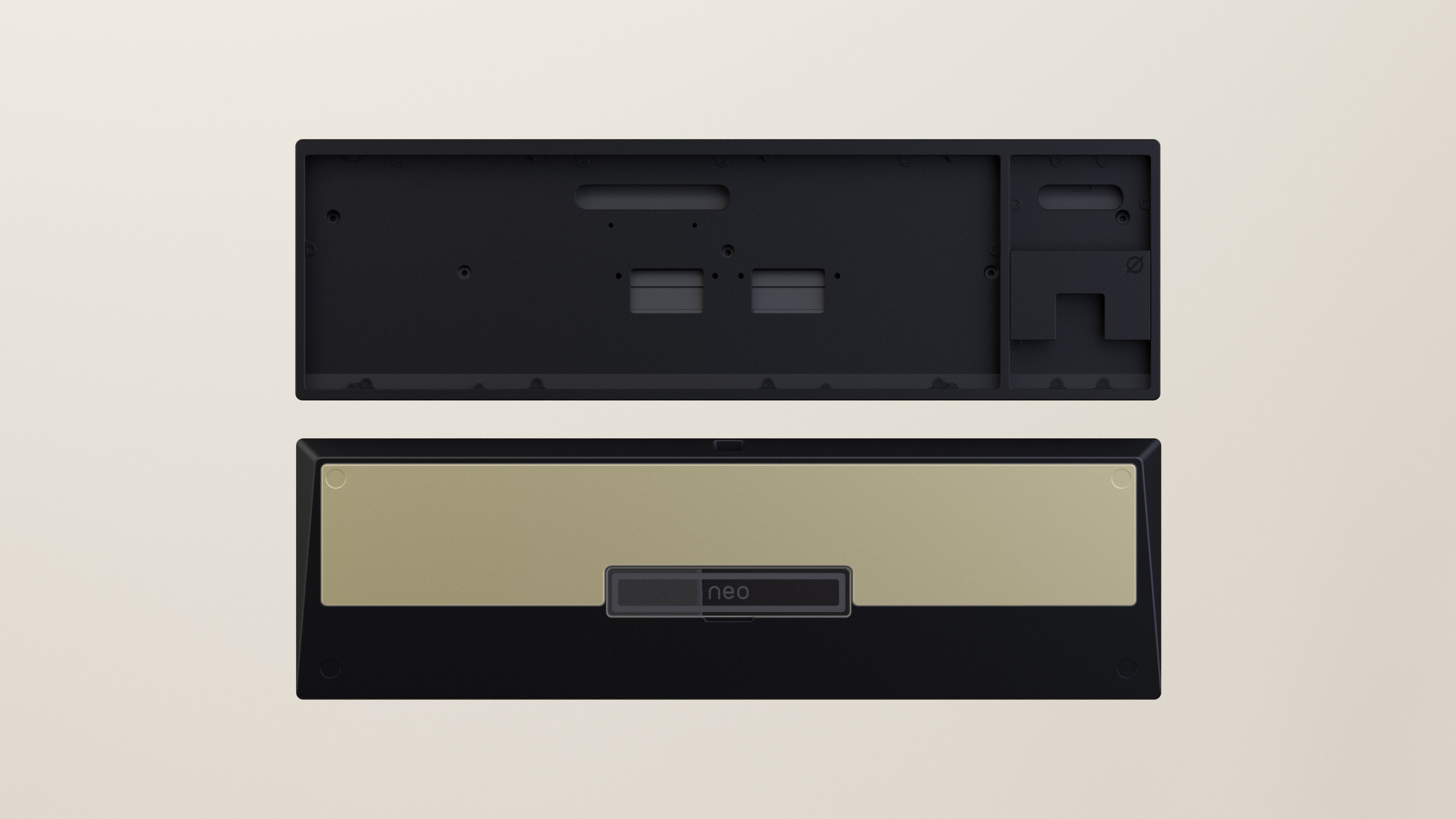 Anodized Black Golden ALU Weight PVD Black Badge