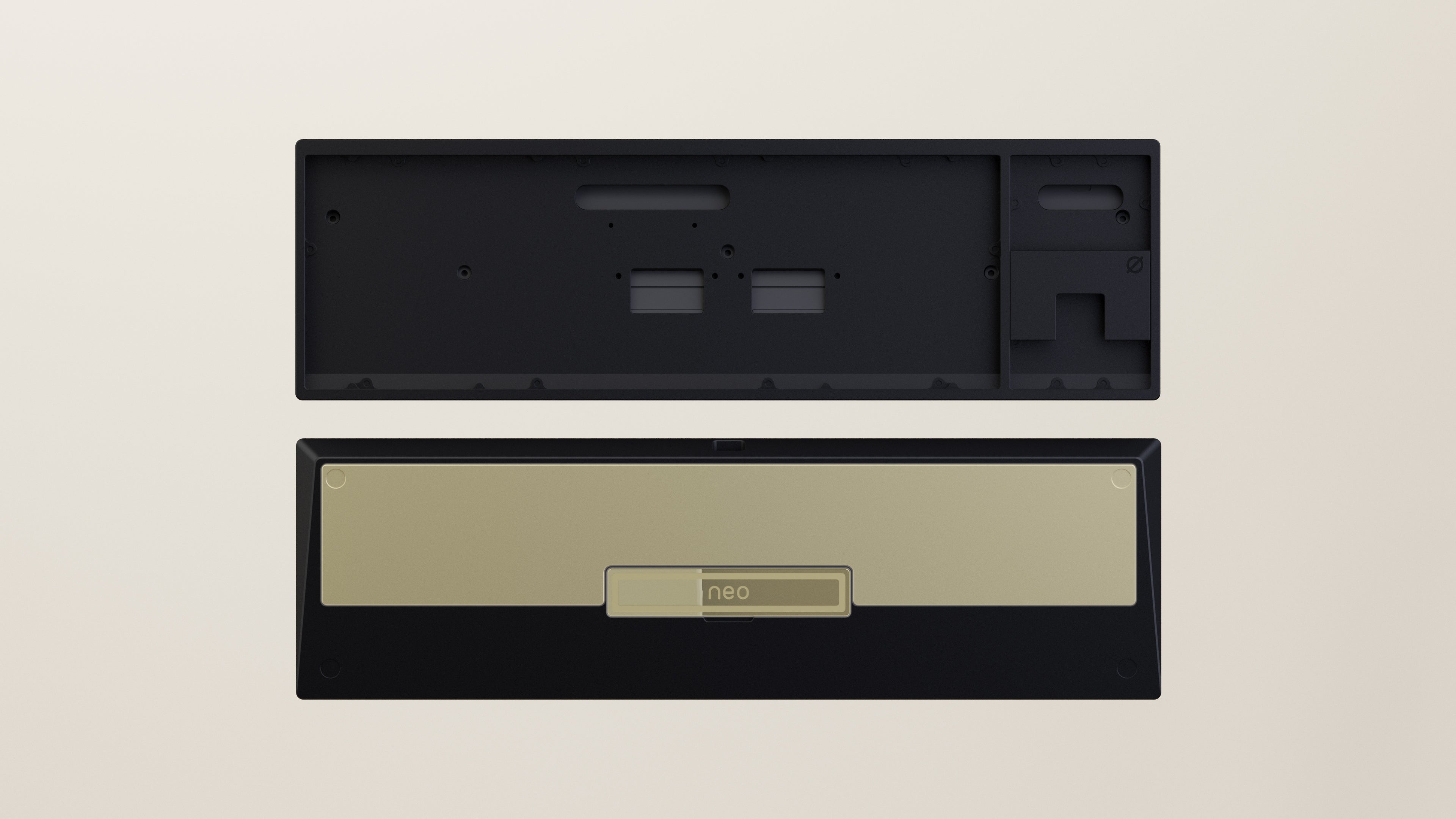 Anodized Black Golden ALU Weight PVD Golden Badge
