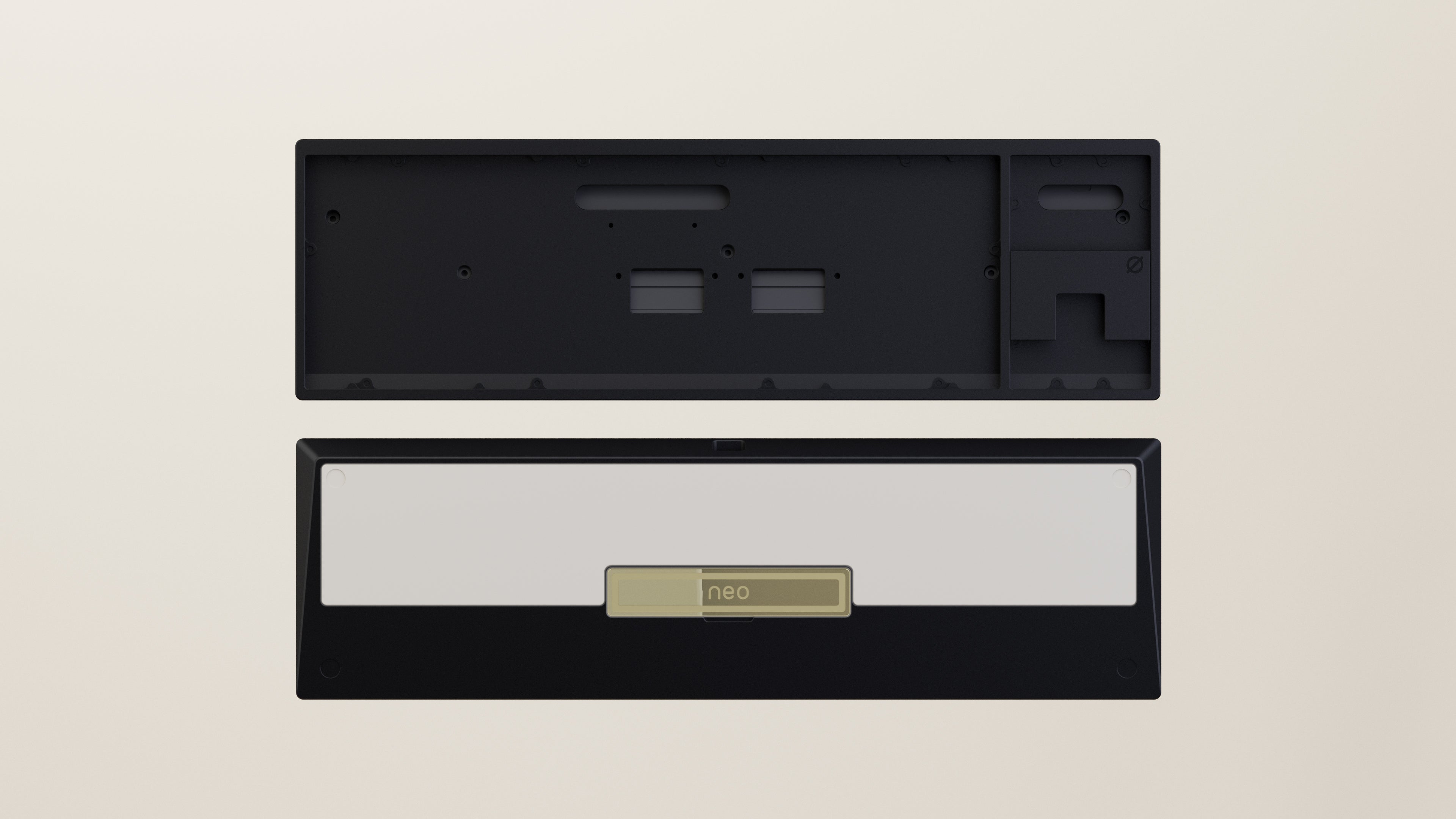Anodized Black White ALU Weight PVD Golden Badge
