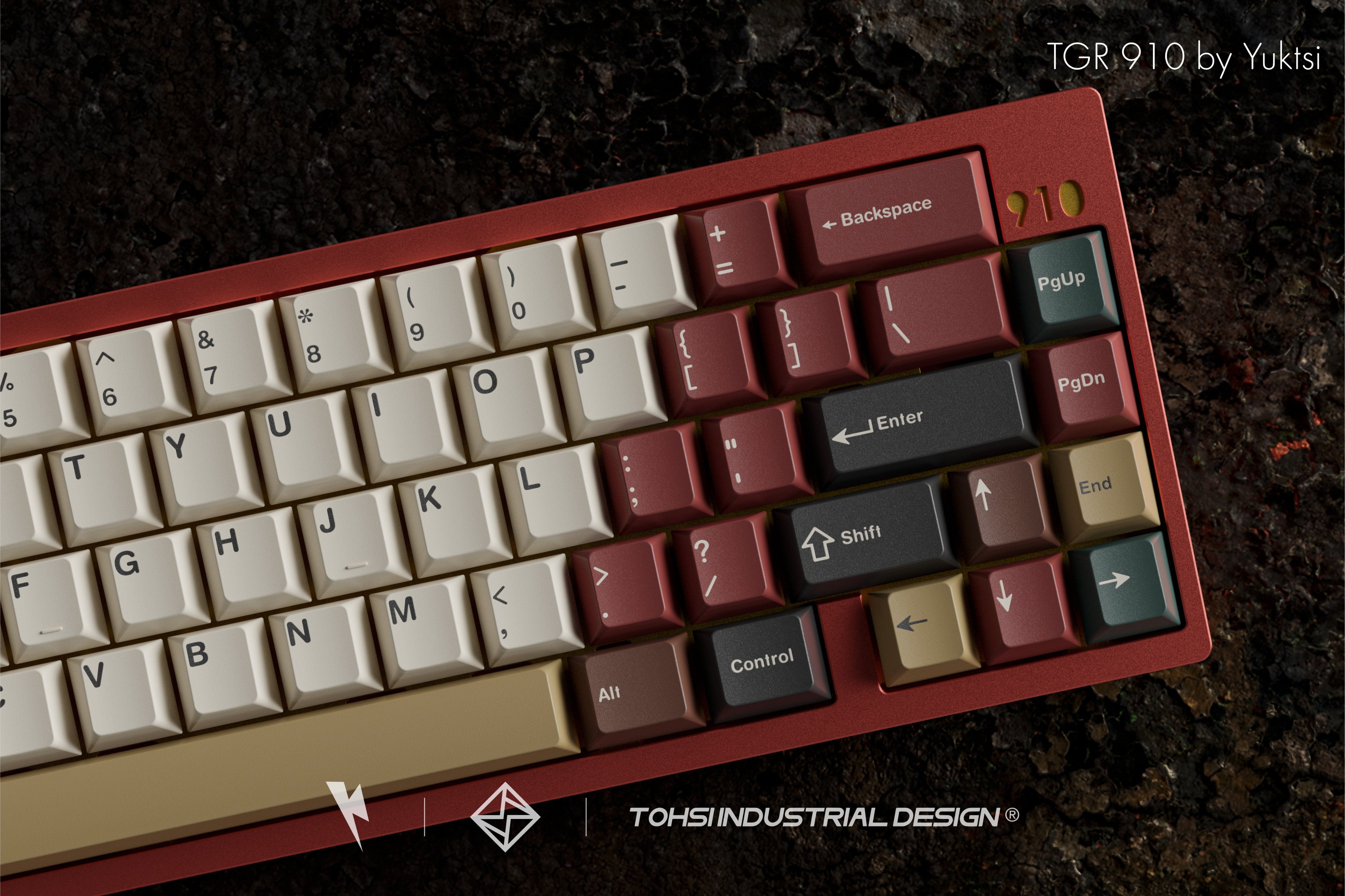 Keykobo Retro Mixed Lights Keycap Set Doubleshot ABS - KeebsForAll
