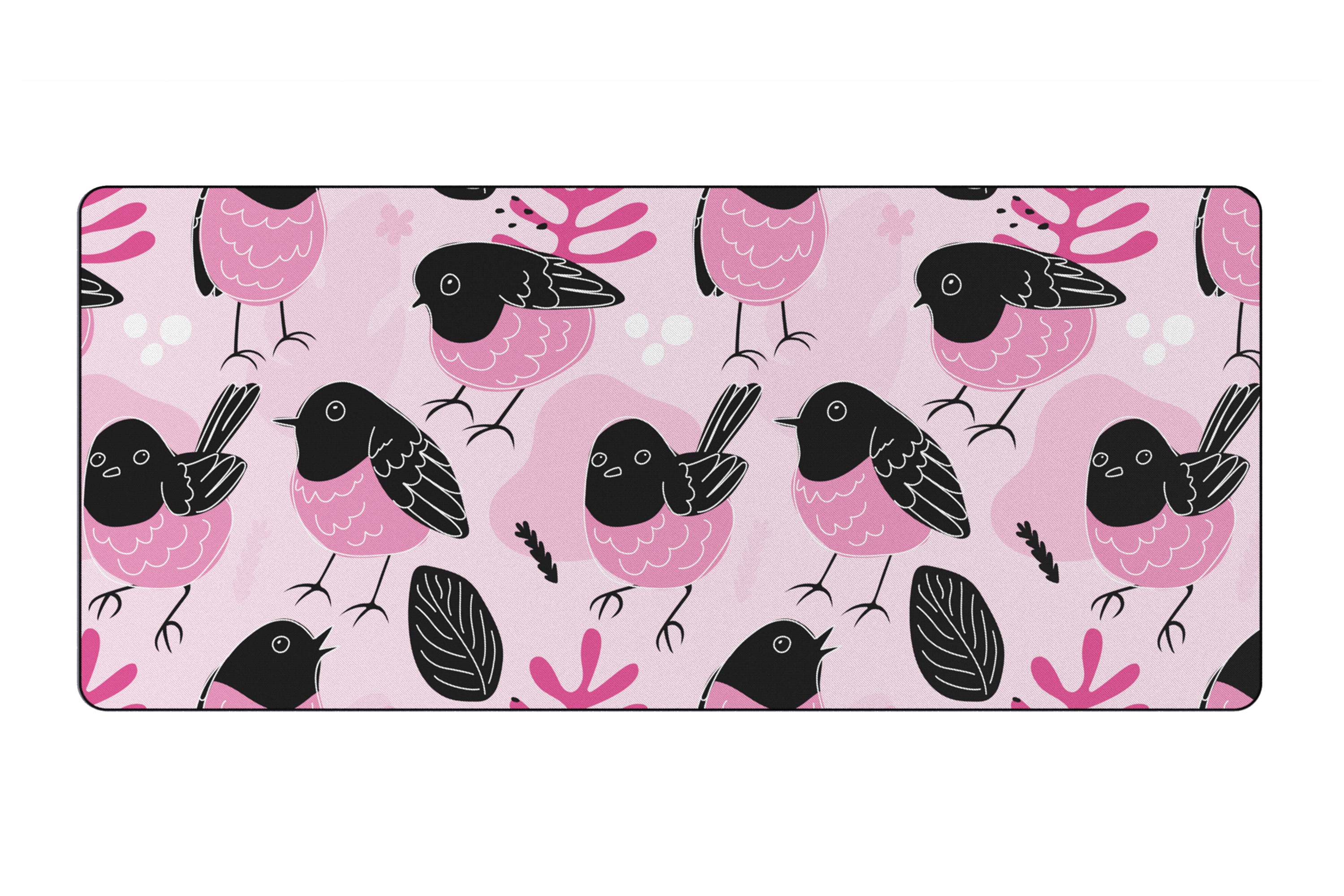 Pink Robin Deskmats - KeebsForAll