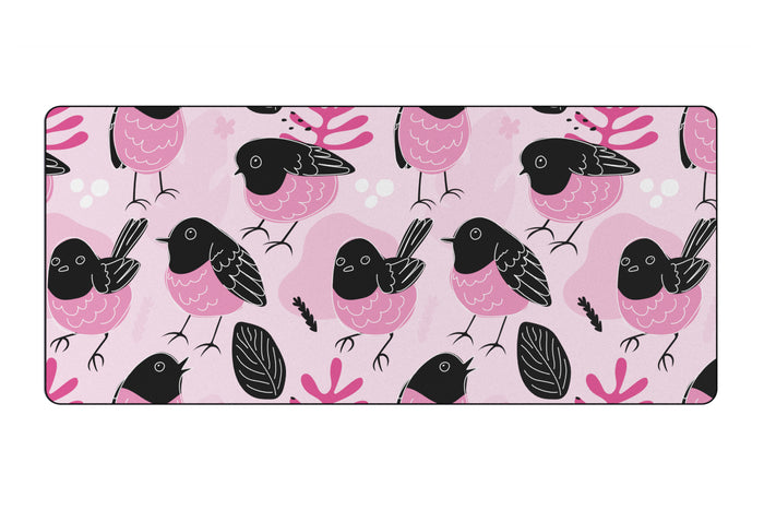 Pink Robin デスクマット