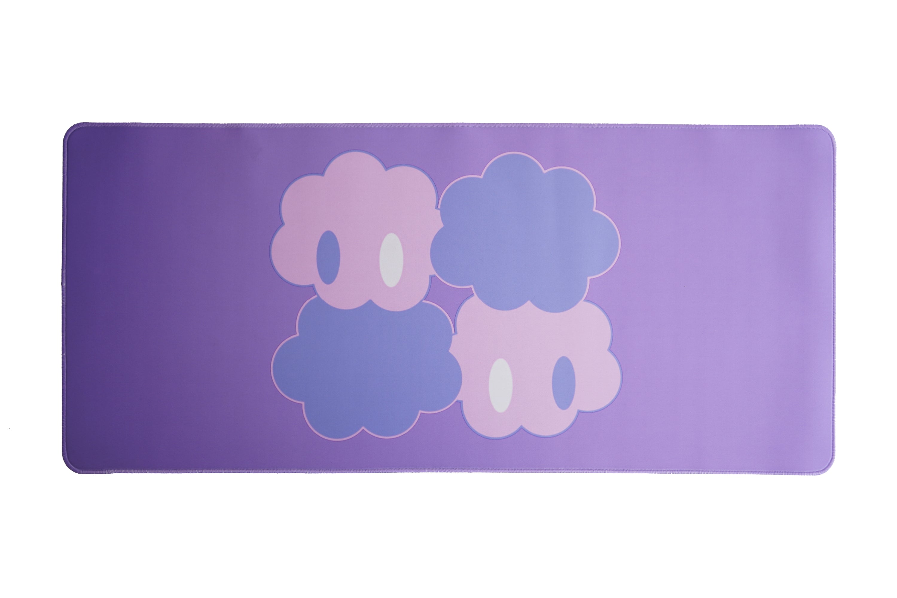 Violet Clouds Deskmat