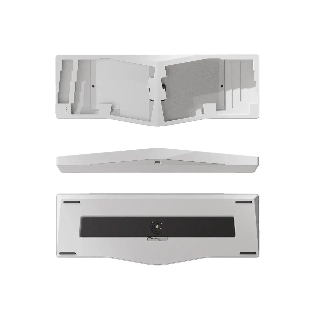 White (Spray-coated) Silver Kernel