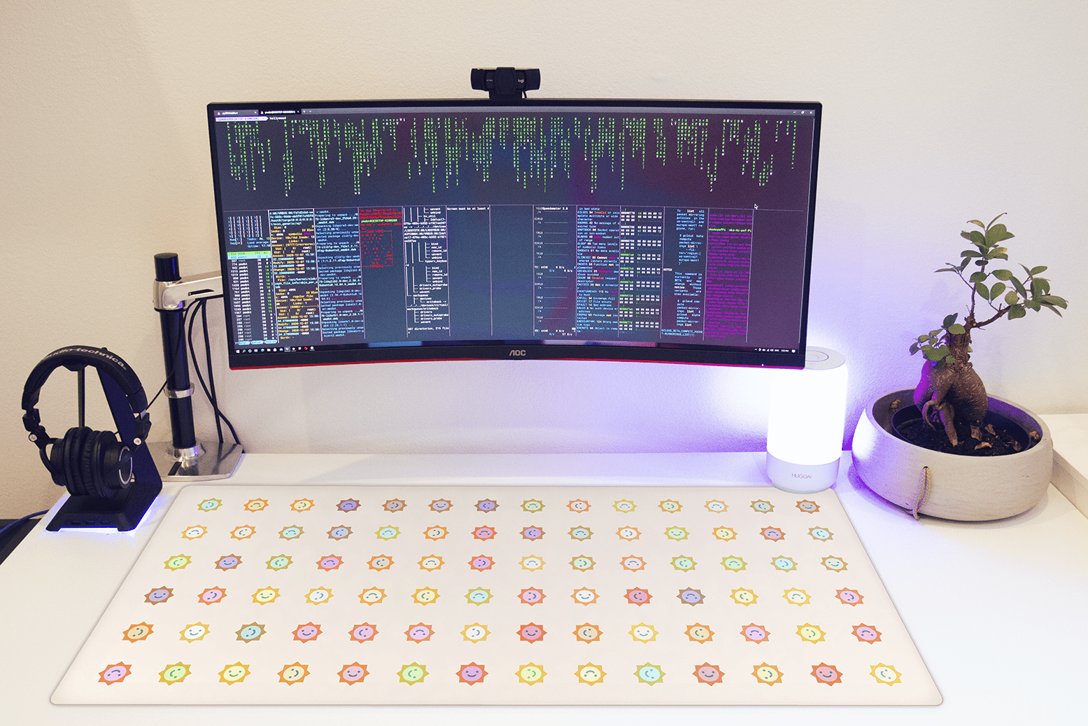 Sunny Side Up Deskmat - Sun