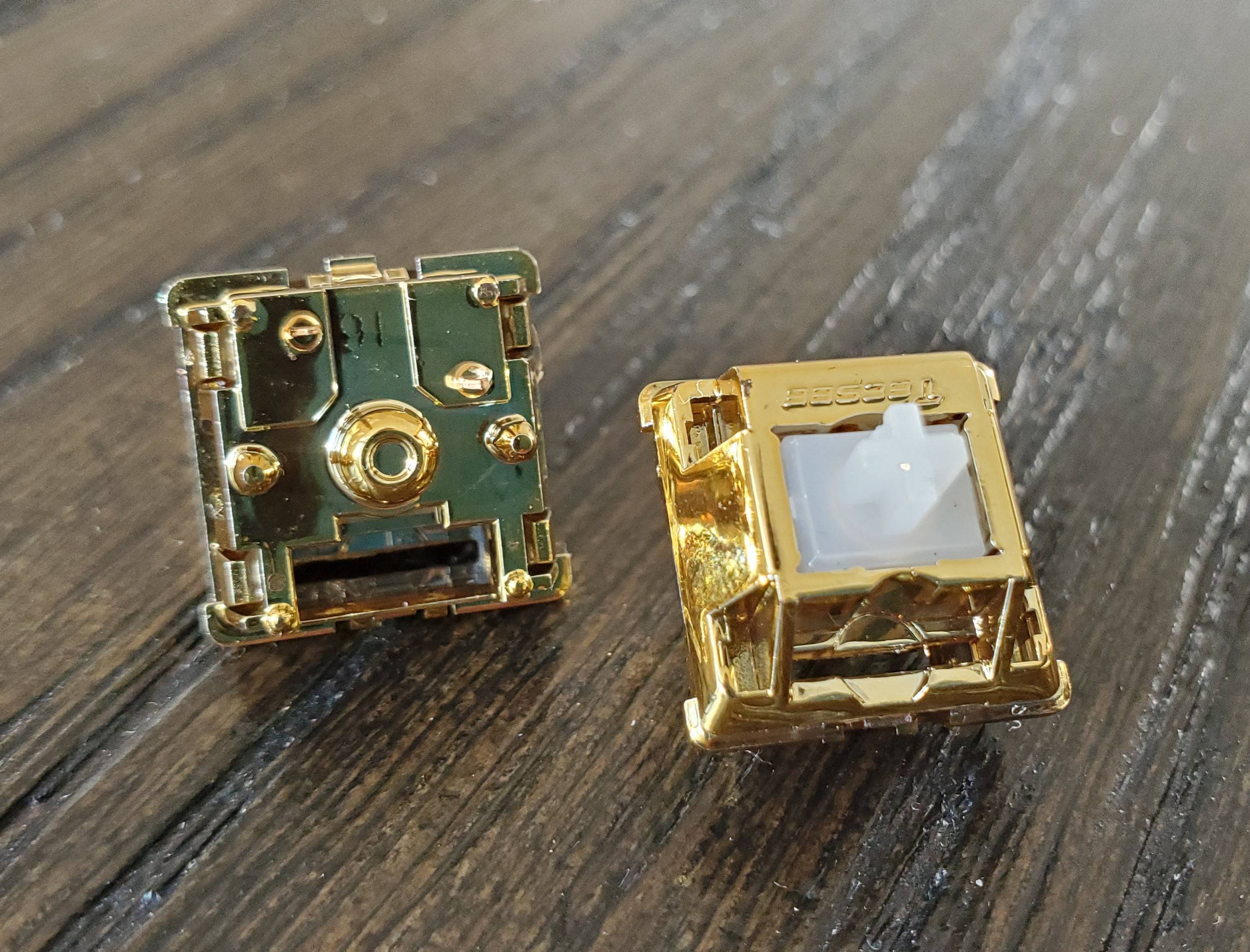 Tactile Tecsee metal coated switches