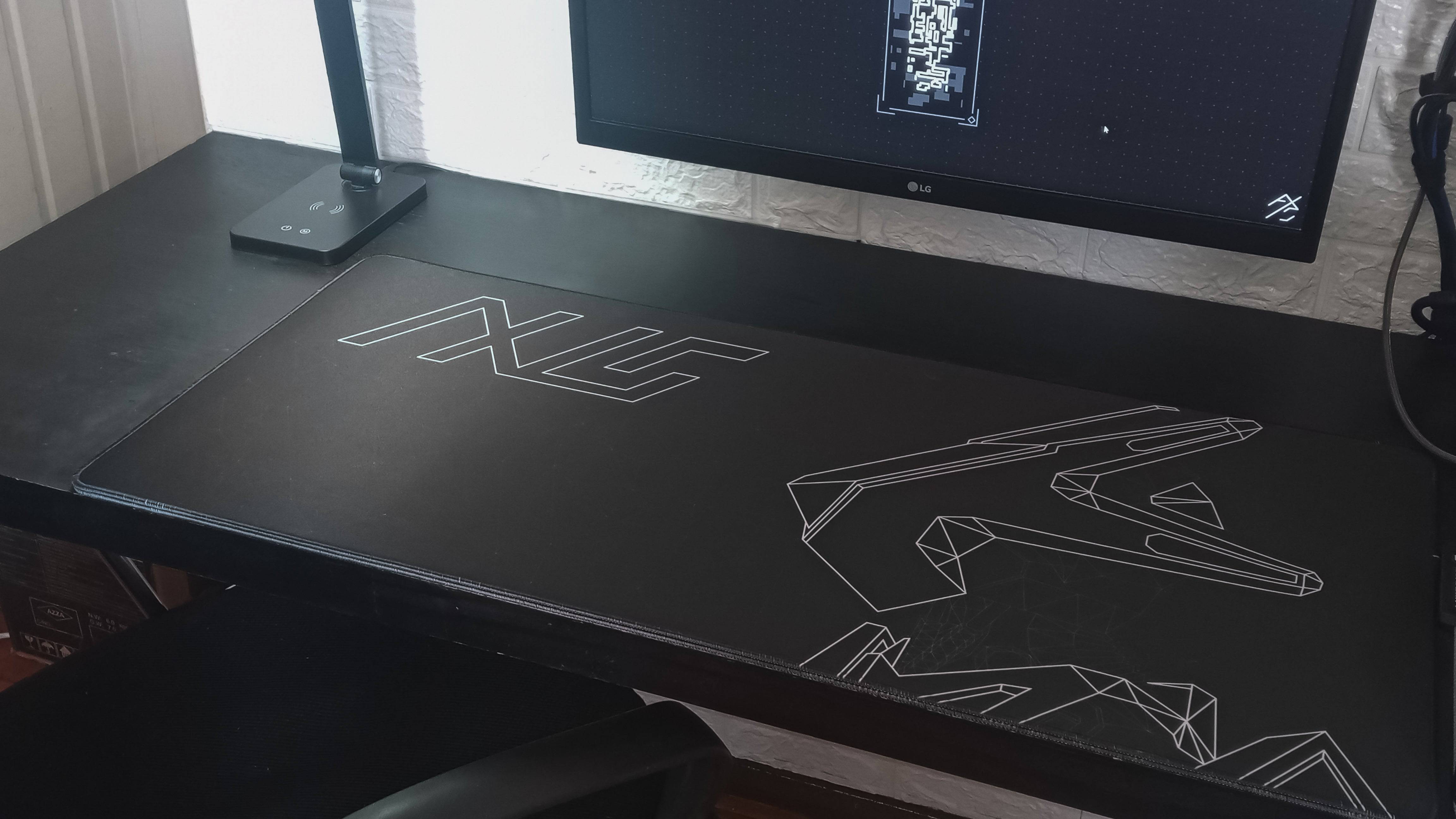 AVME-01 Polygonal on desk proxied by KeebsForAll