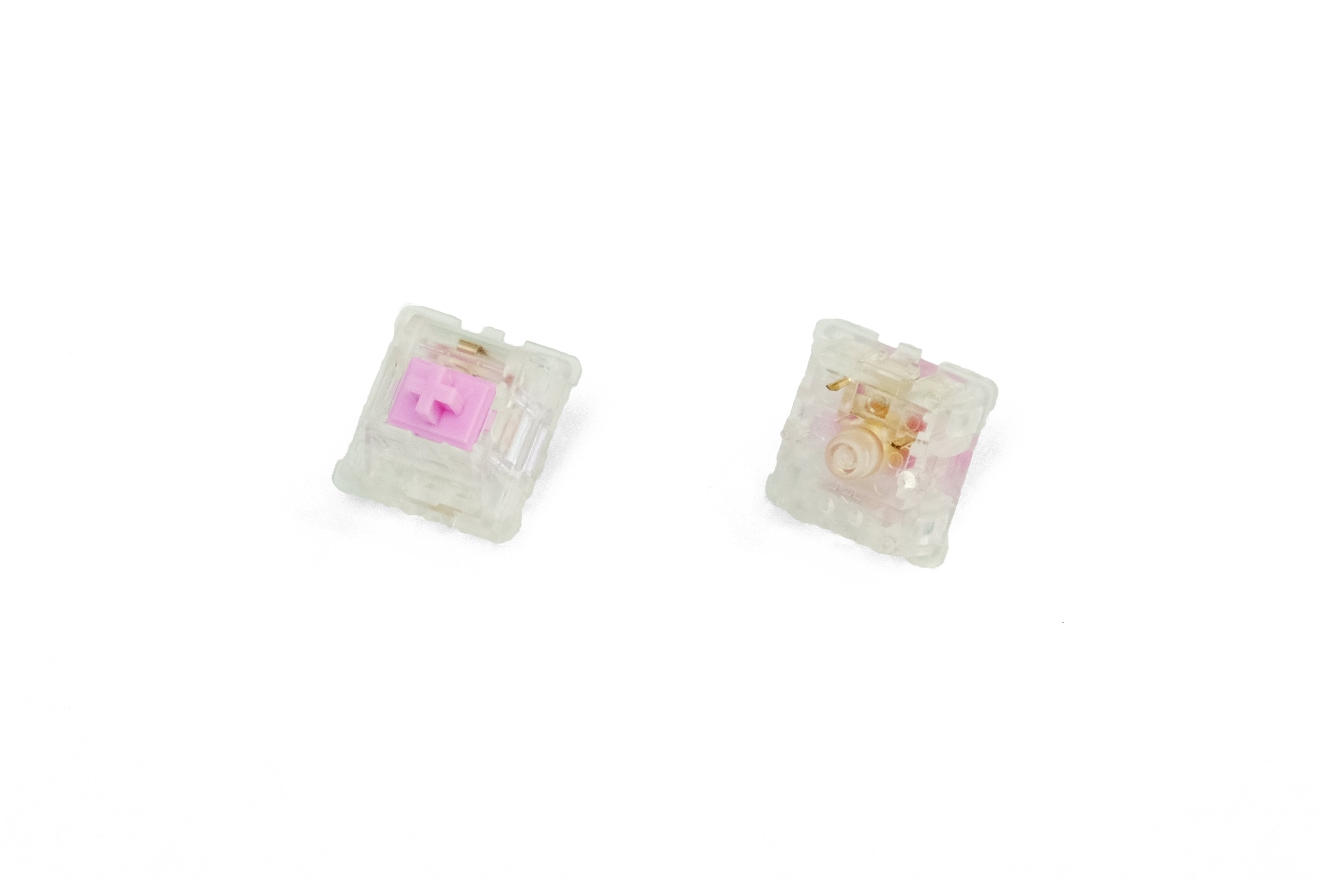 Durock L3 Pink Linear Switches at KeebsForAll