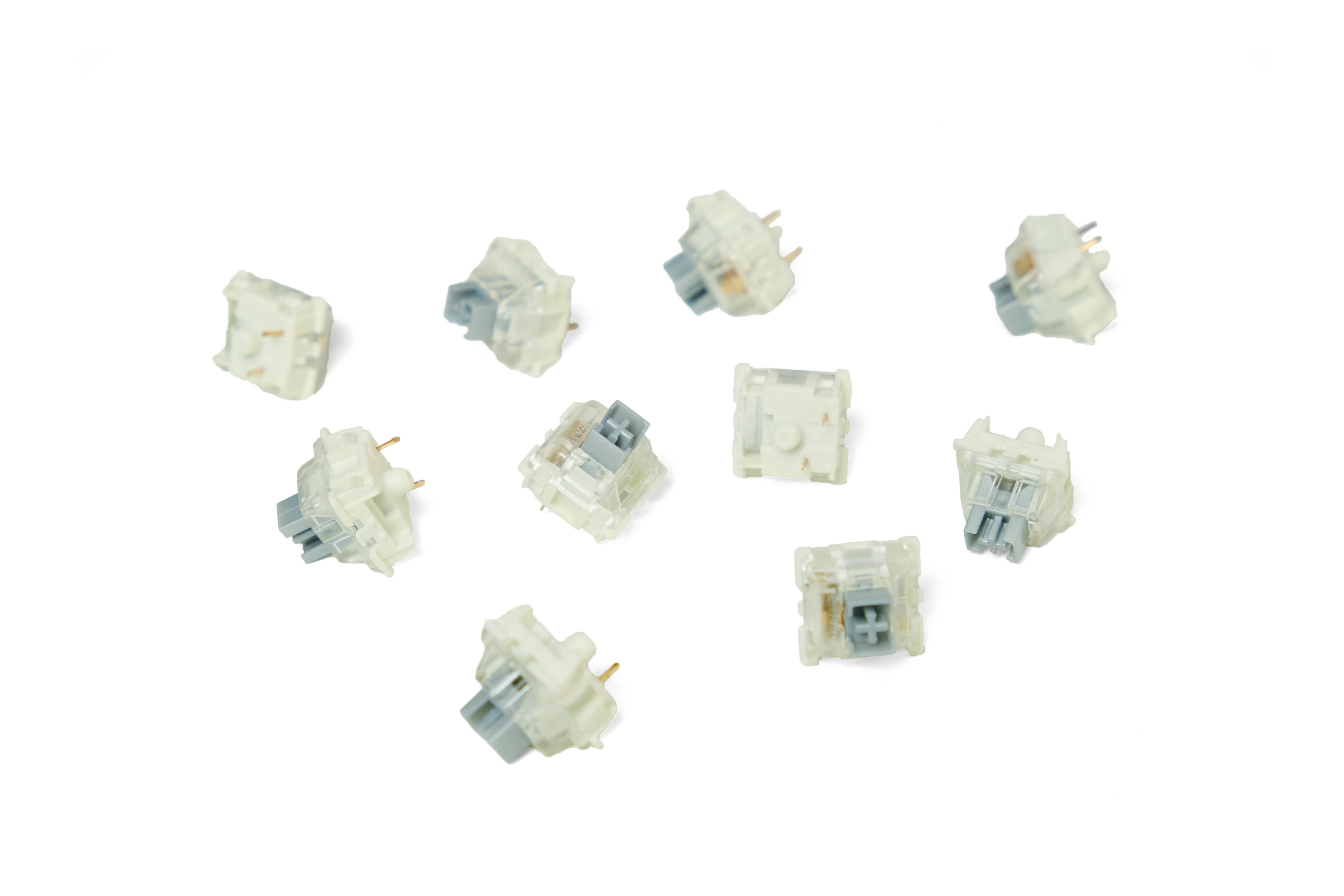 Group of Gateron Silver Pro Linear Switches