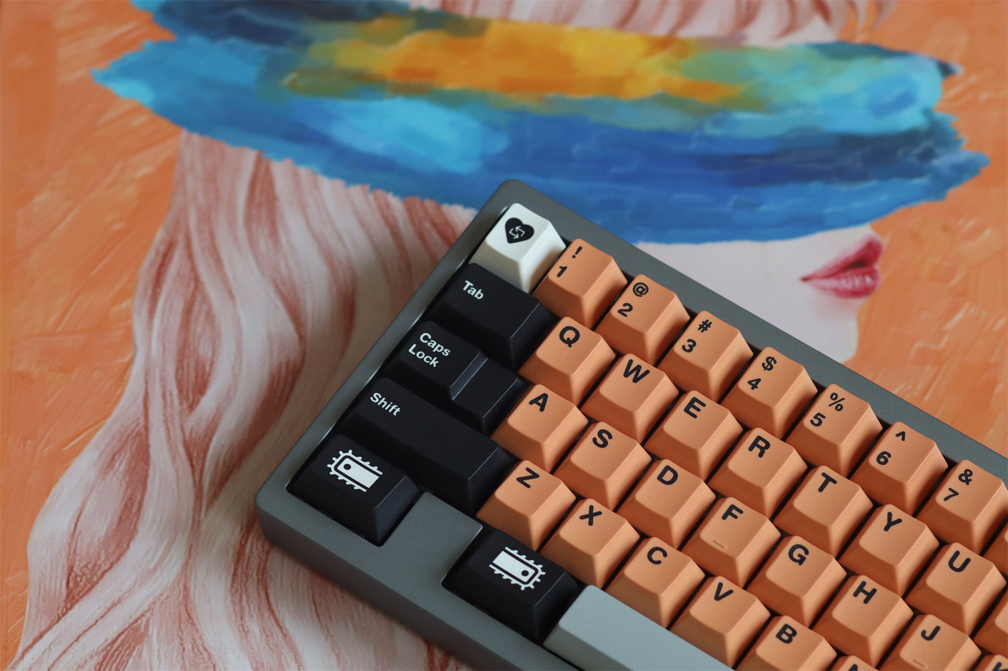 Pochita keycaps by TUT