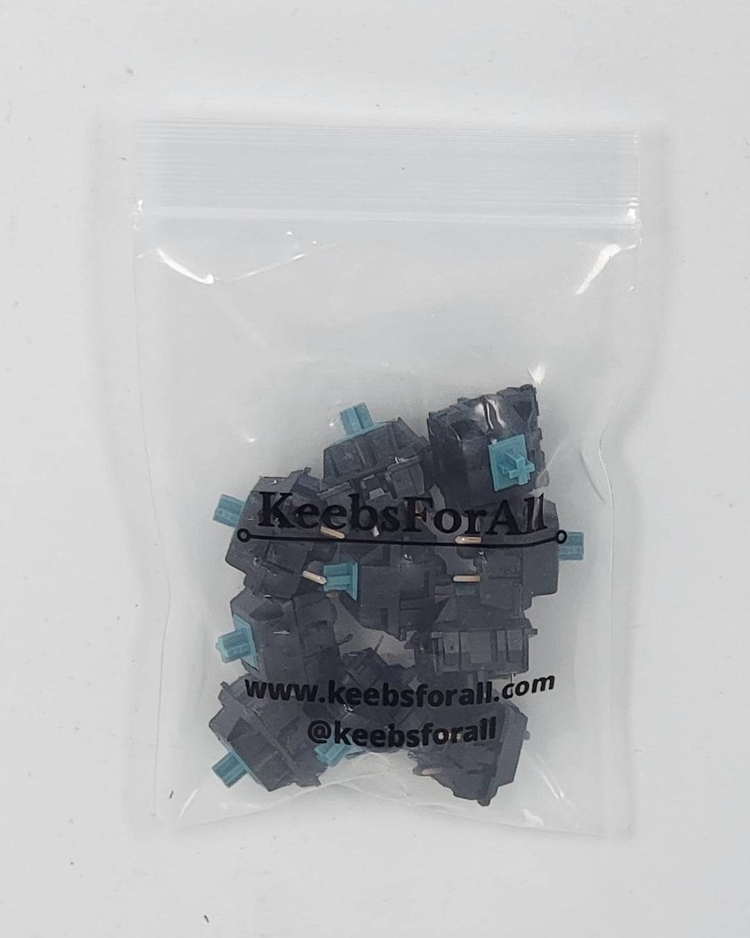 JWICK Black T1 10 switches in a bag.