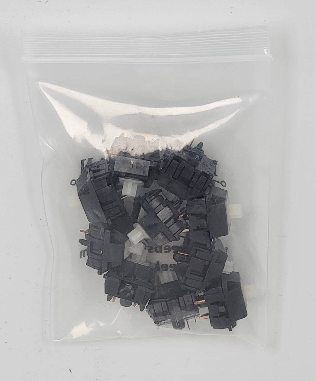 Durock POM 10 switches in a bag
