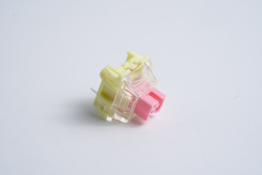 TTC Gold Pink Linear Switches