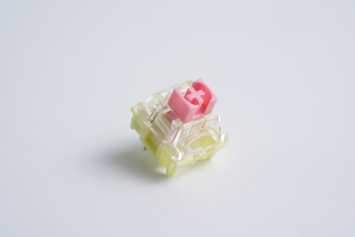 TTC Gold Pink Linear Switches - Do you like light linears? Well, you clicked to the right pa