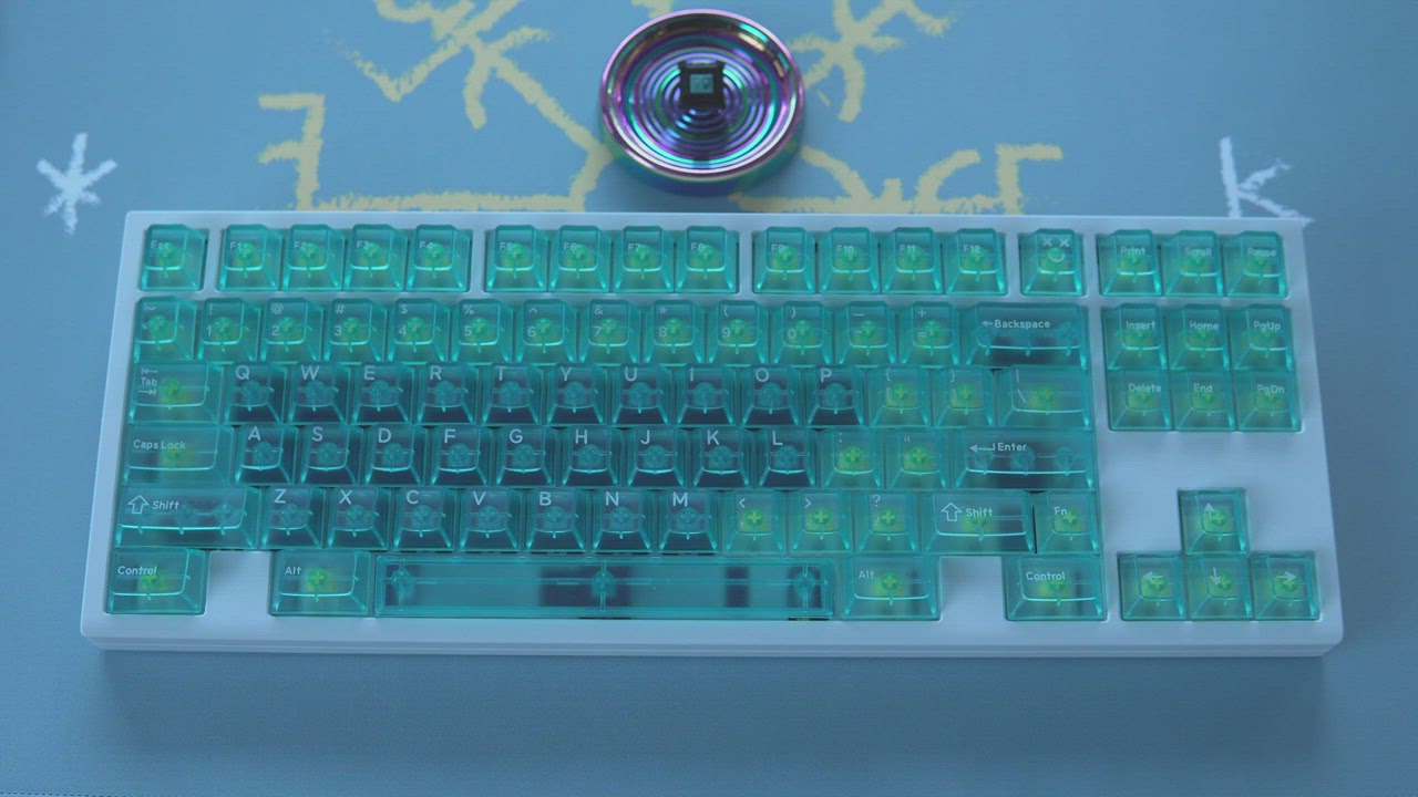 Sound test video of JWICK Black T1 Switches L=F.
