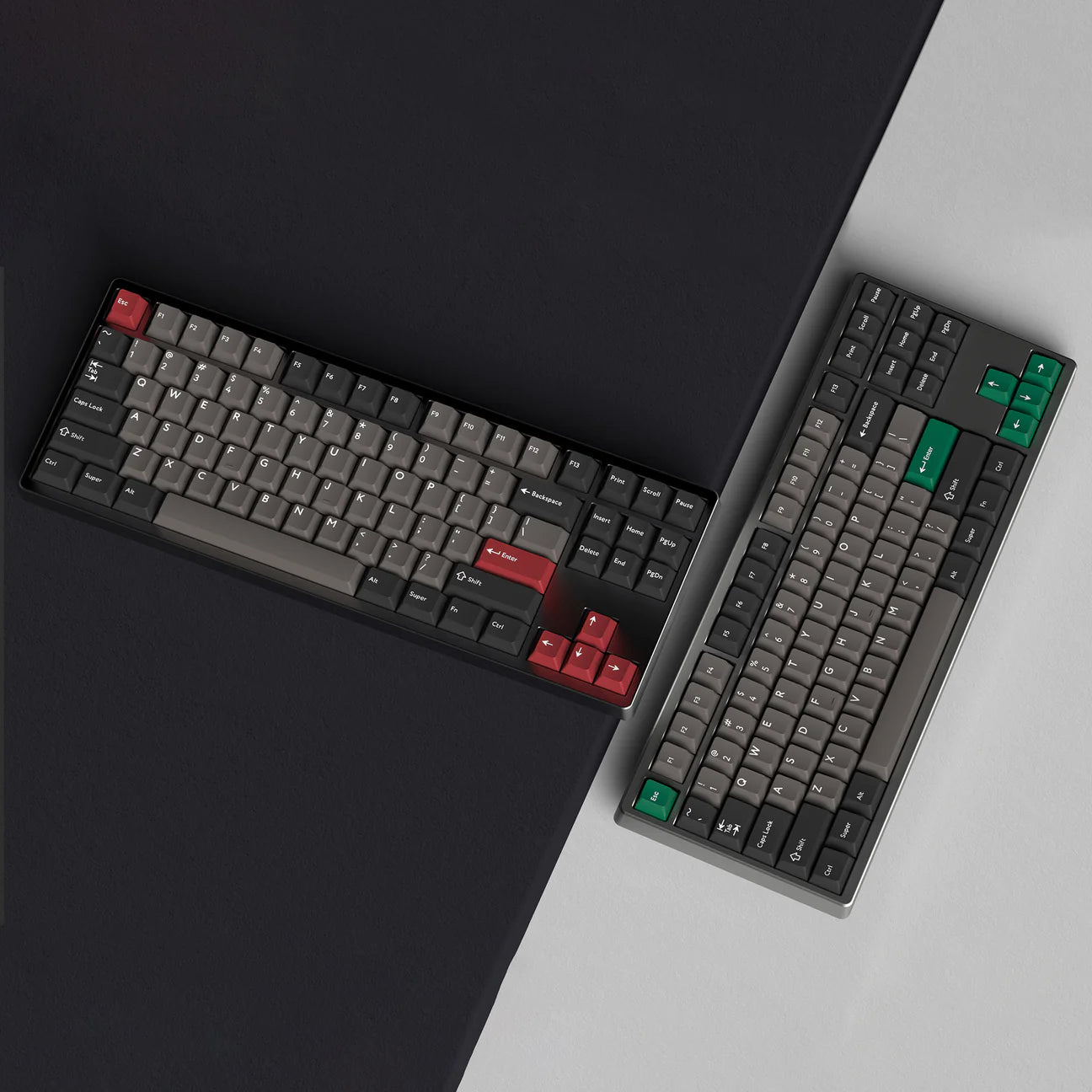 PBTfans Dolch Keycap Set Doubleshot PBT