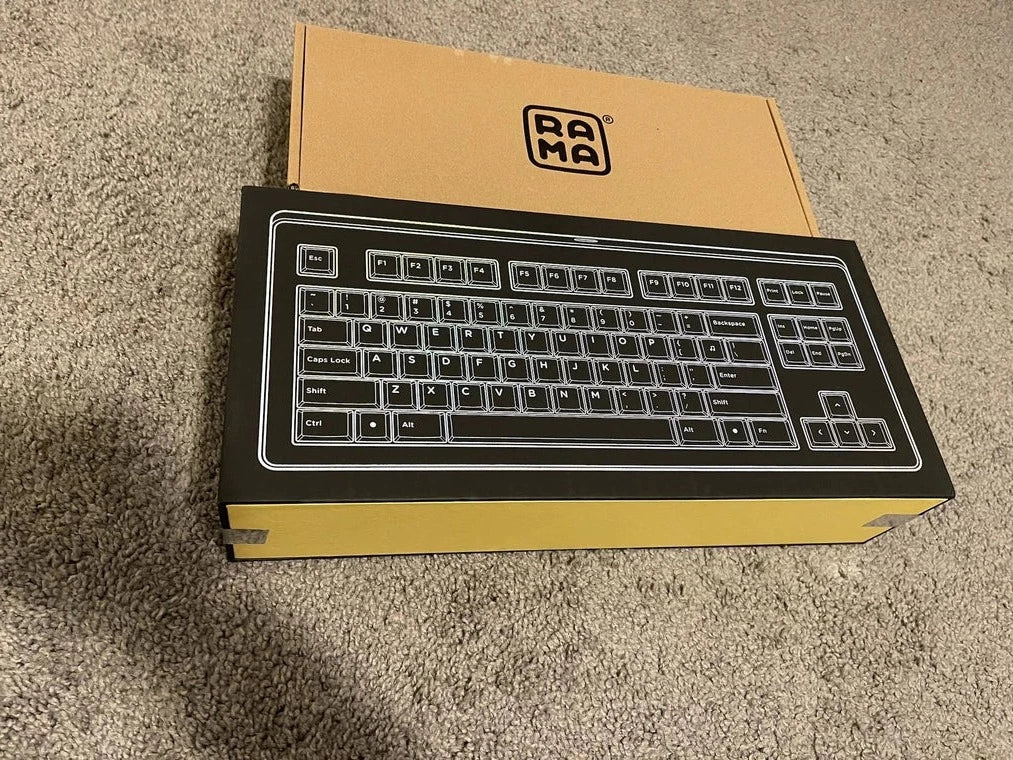 [KFA MARKETPLACE] RAMA WORKS U80-A SEQ2 TKL MOON STEALTH Hotswap Brand New  Sealed