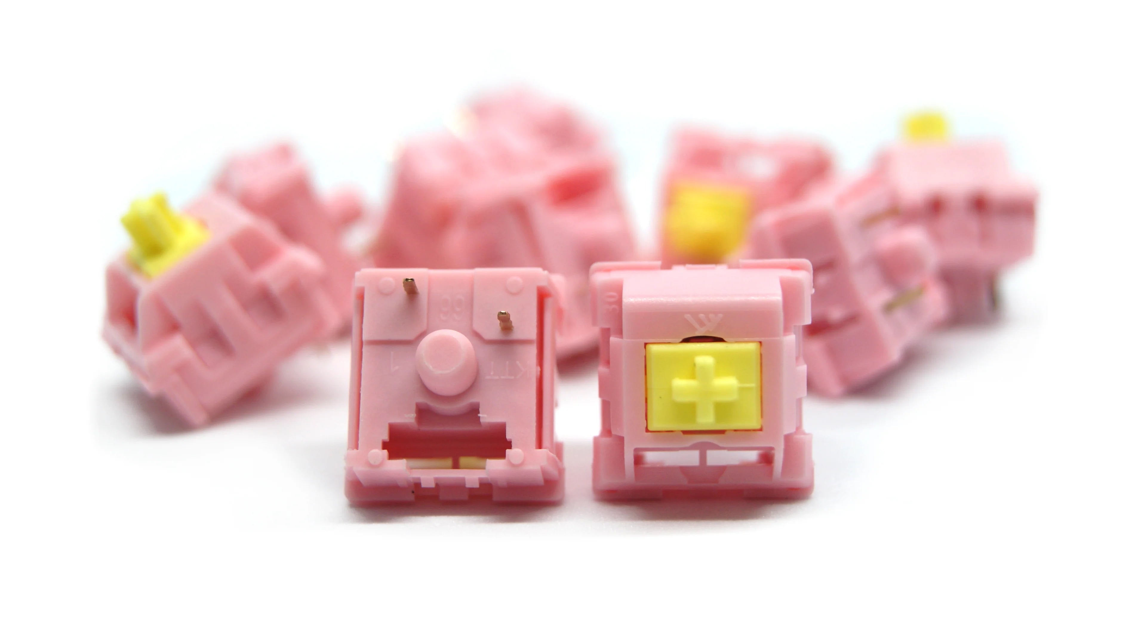 KTT Peach Linear Switches - KeebsForAll