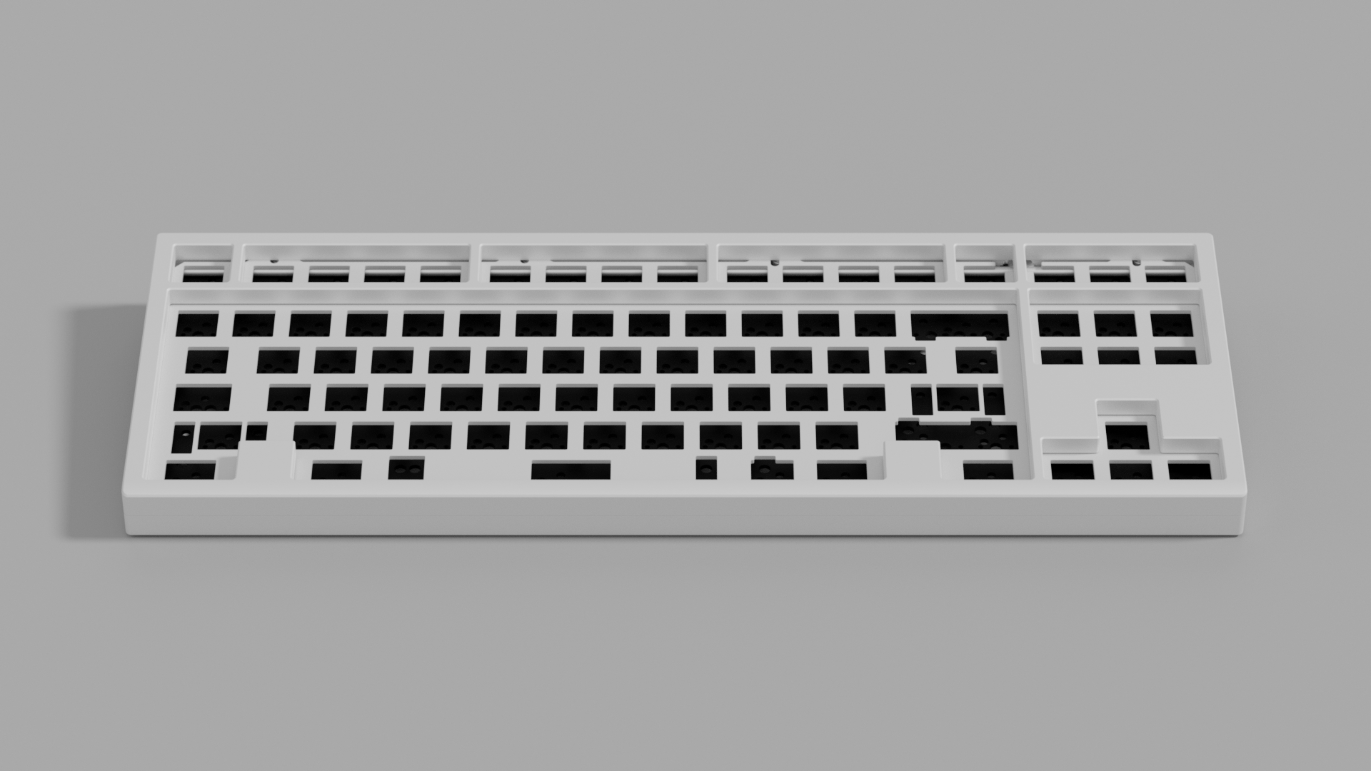 White Version of the FreeBirdTKL