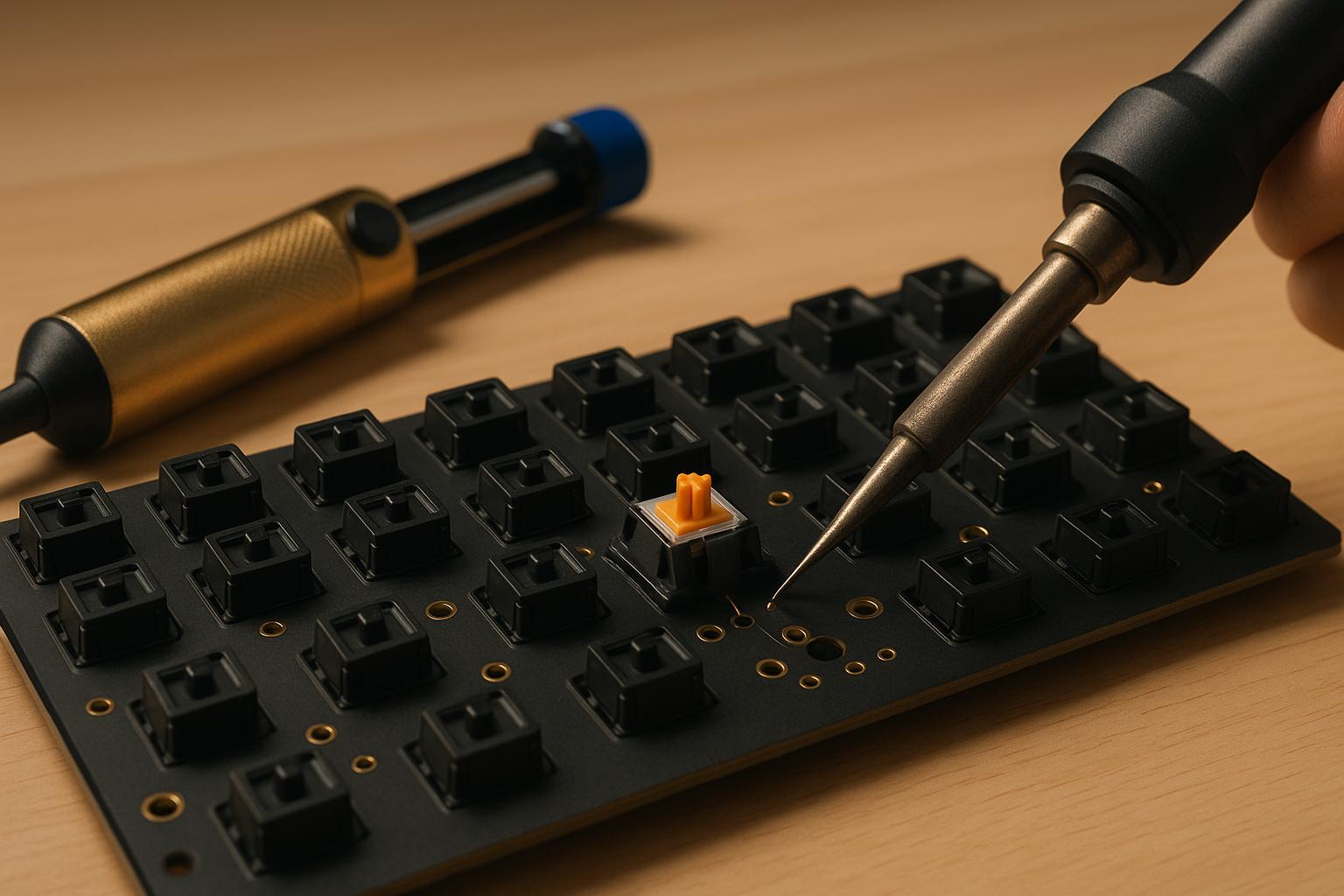 How to Desolder Keyboard Switches Safely