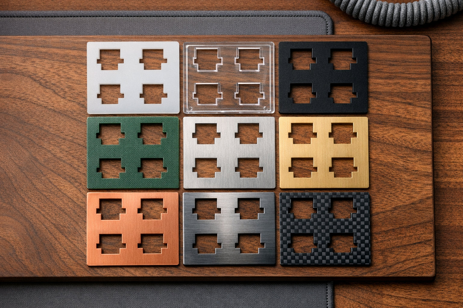 Keyboard Plate Materials: Pros and Cons – KeebsForAll