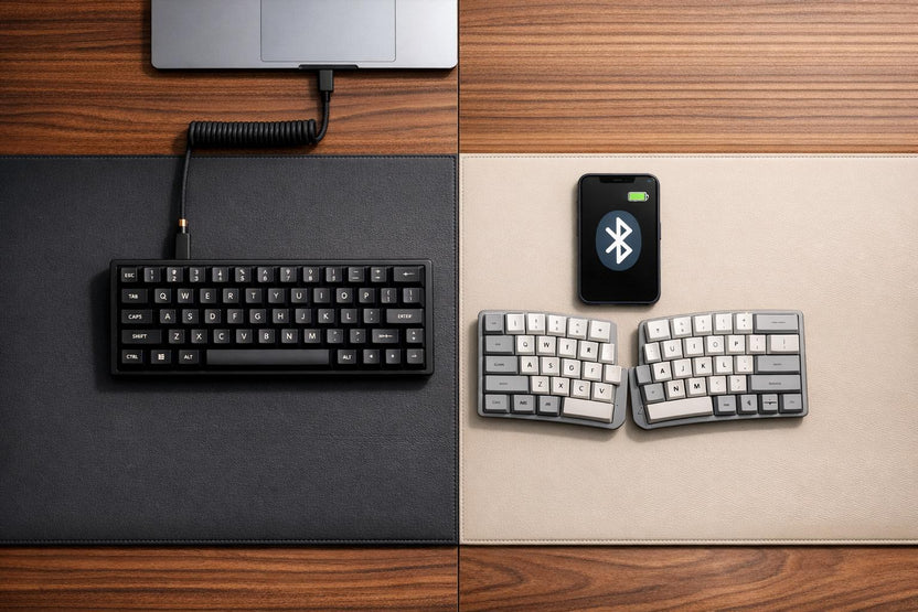 QMK vs. ZMK: Wireless Firmware Comparison – KeebsForAll