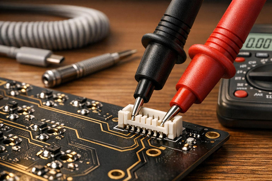PCB Troubleshooting for Keyboard Detection