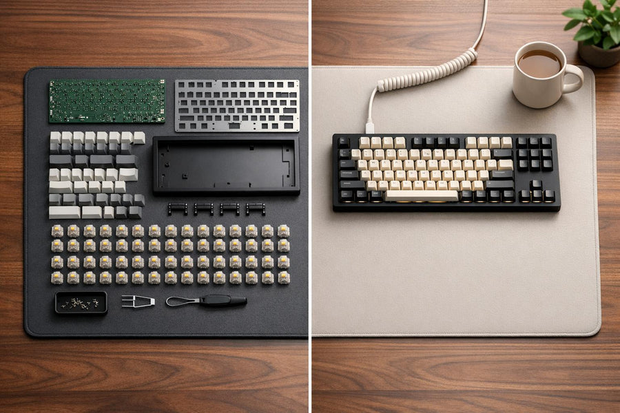 Mechanical Keyboard Kits vs. Prebuilt Keyboards