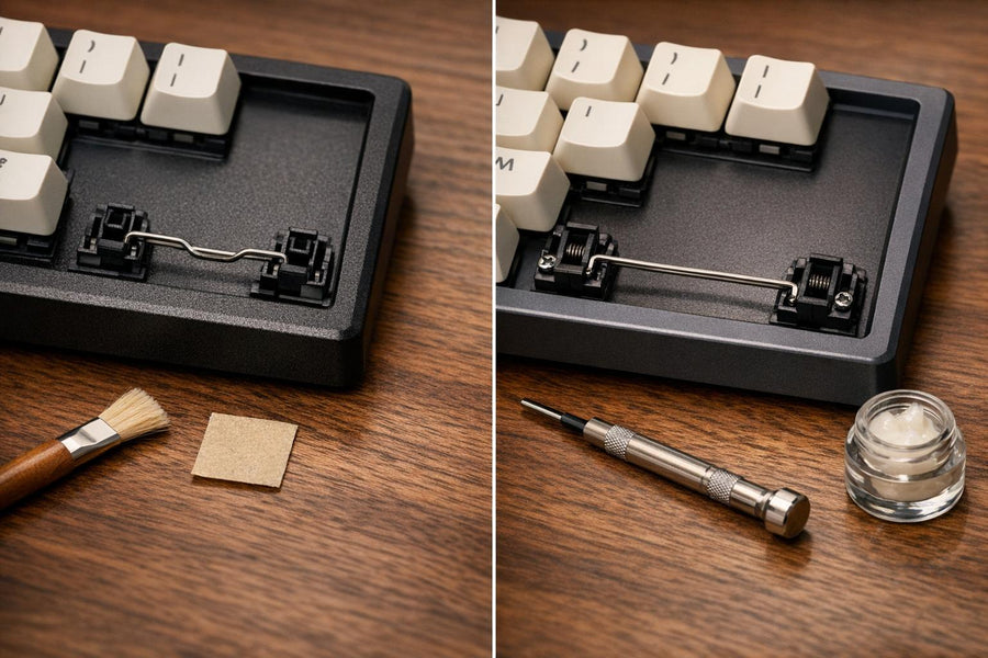 Stabilizer Rattle in Budget vs. Custom Keyboards