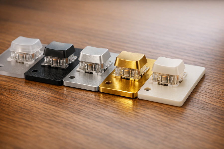 How Plate Materials Affect Typing Feel