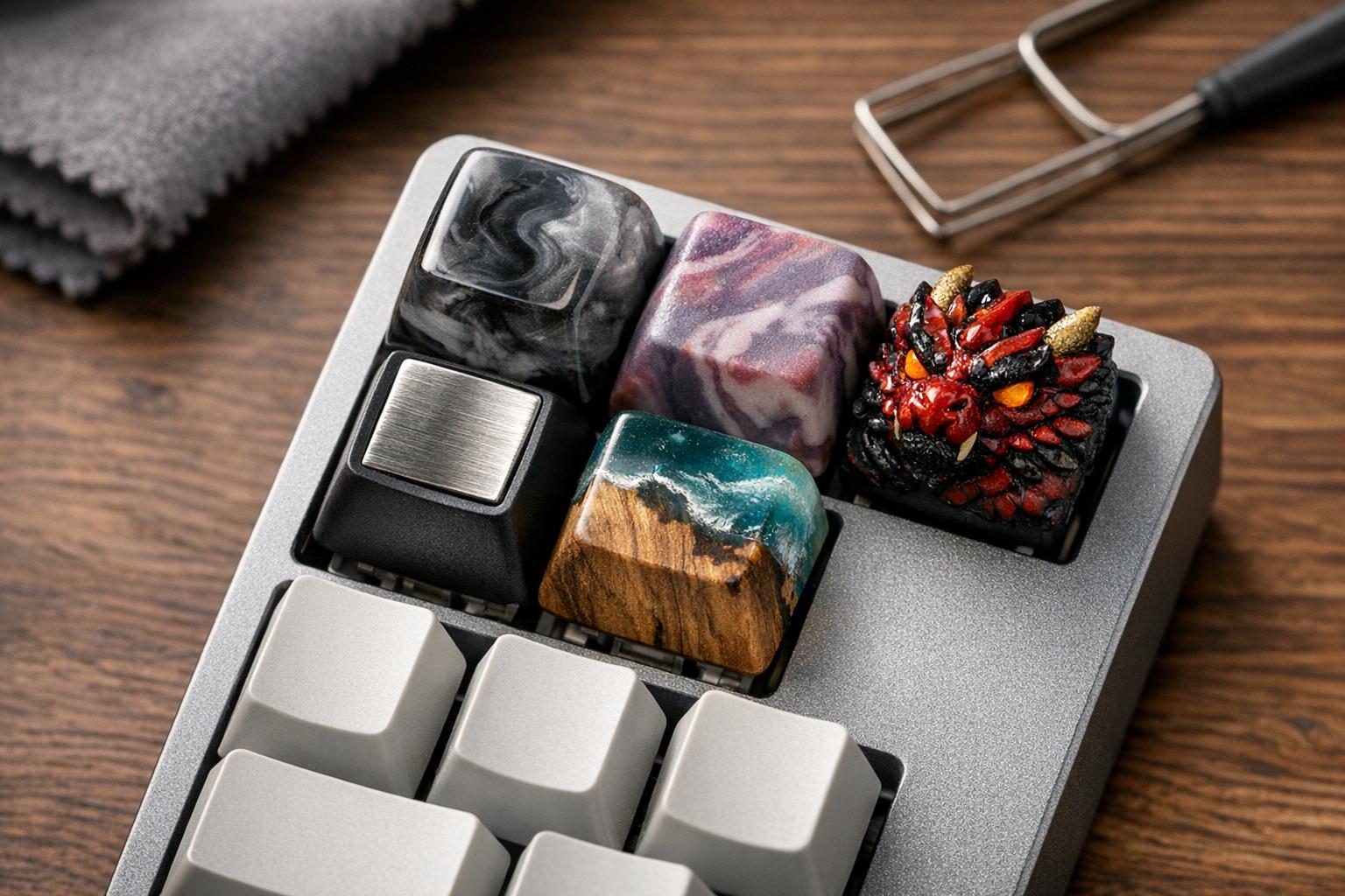 What Are Artisan Keycaps?