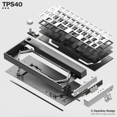 TPS40 by Deadline Studio x Openkey Design - KeebsForAll